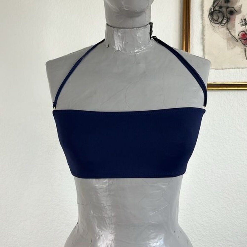 Scanlan Theodore Bandeau Bikini Top Convertible Tube Strapless Halter